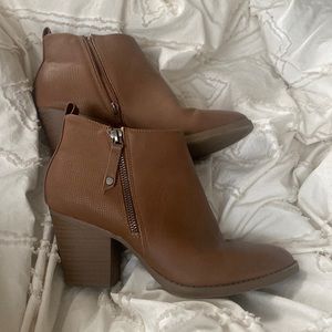 Target Brown booties